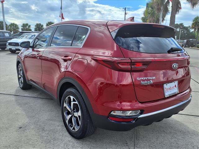 2021 Kia Sportage LX Red at AutoSavvy Houston Southwest