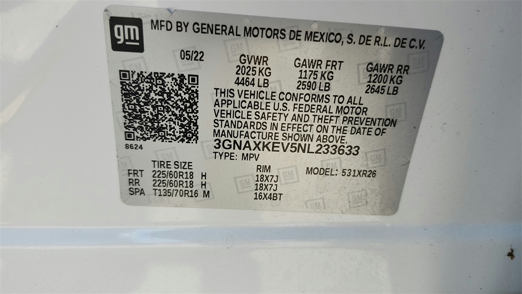 2022 Chevrolet Equinox