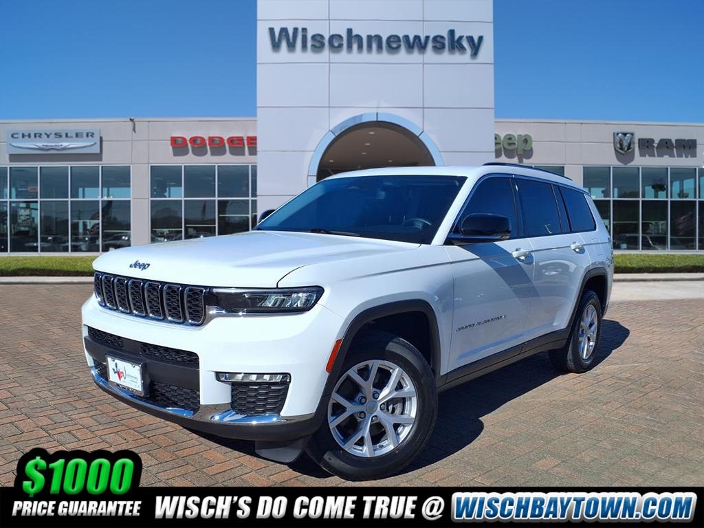 2022 Jeep Grand Cherokee L Limited White at Gullo Toyota