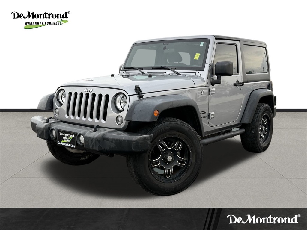 2015 Jeep Wrangler Sport Silver at DeMontrond Auto Country