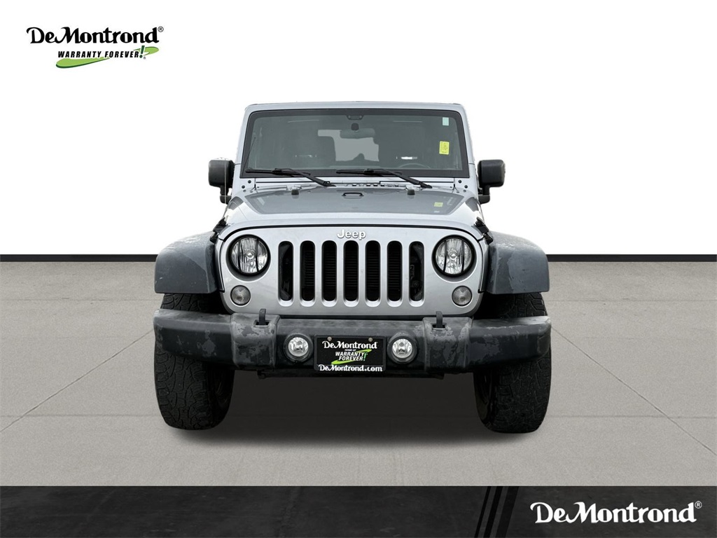 2015 Jeep Wrangler Sport Silver at DeMontrond Auto Country