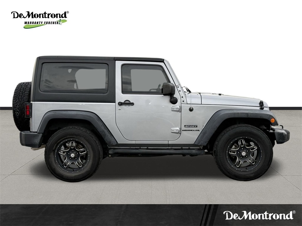 2015 Jeep Wrangler Sport Silver at DeMontrond Auto Country