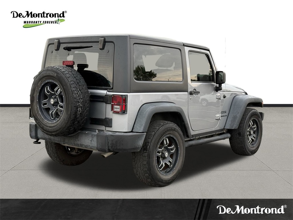 2015 Jeep Wrangler Sport Silver at DeMontrond Auto Country