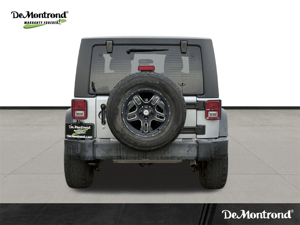 2015 Jeep Wrangler Sport Silver at DeMontrond Auto Country