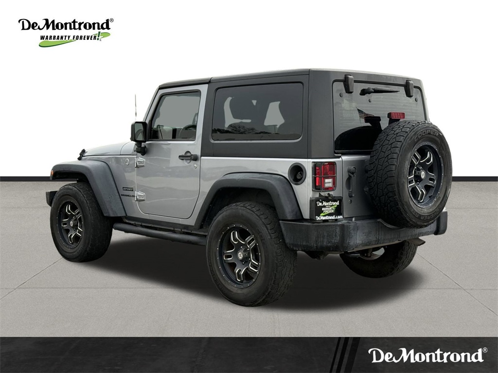 2015 Jeep Wrangler Sport Silver at DeMontrond Auto Country