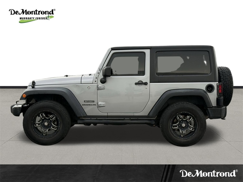 2015 Jeep Wrangler Sport Silver at DeMontrond Auto Country
