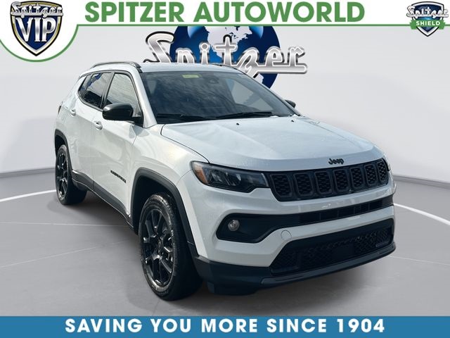 Bright White Clearcoat 2026 Jeep Compass Latitude 4WD SUV / Crossover Four-Wheel Drive 8-Speed Automatic