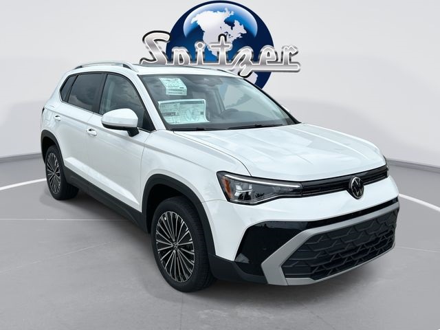 Pure White 2026 Volkswagen Taos SUV / Crossover Front-Wheel Drive 8-Speed Automatic