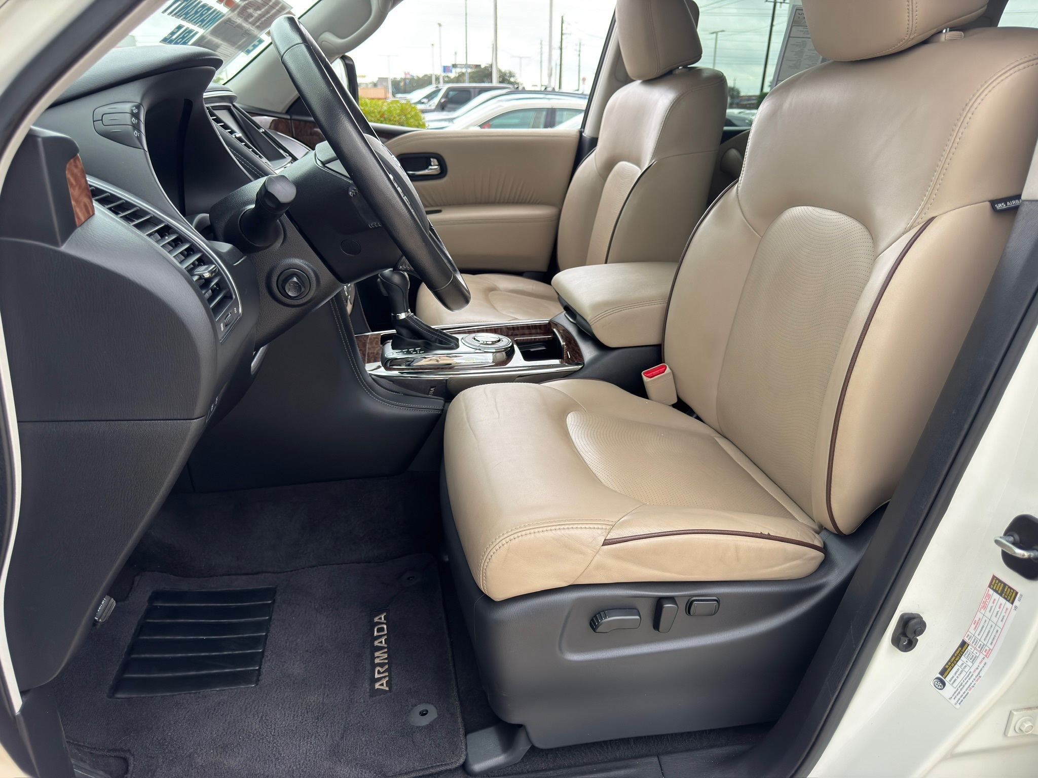 2020 Nissan Armada SL White at Bayway Cadillac of The Woodlands