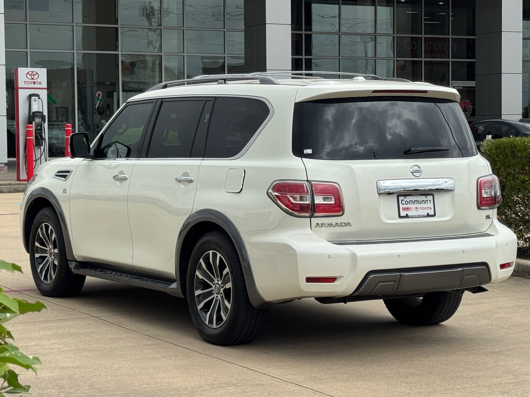 2020 Nissan Armada SL White at Bayway Cadillac of The Woodlands