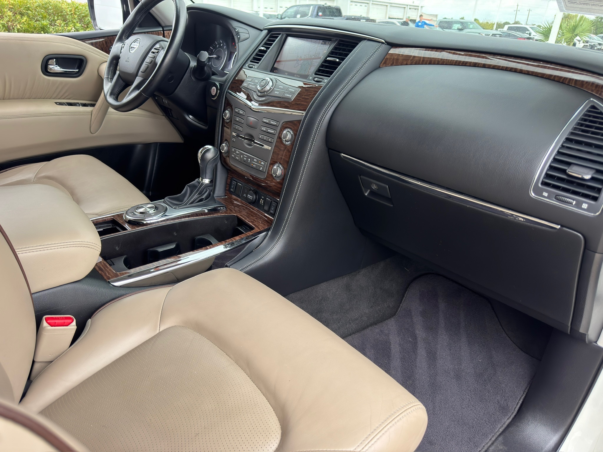 2020 Nissan Armada SL White at Bayway Cadillac of The Woodlands