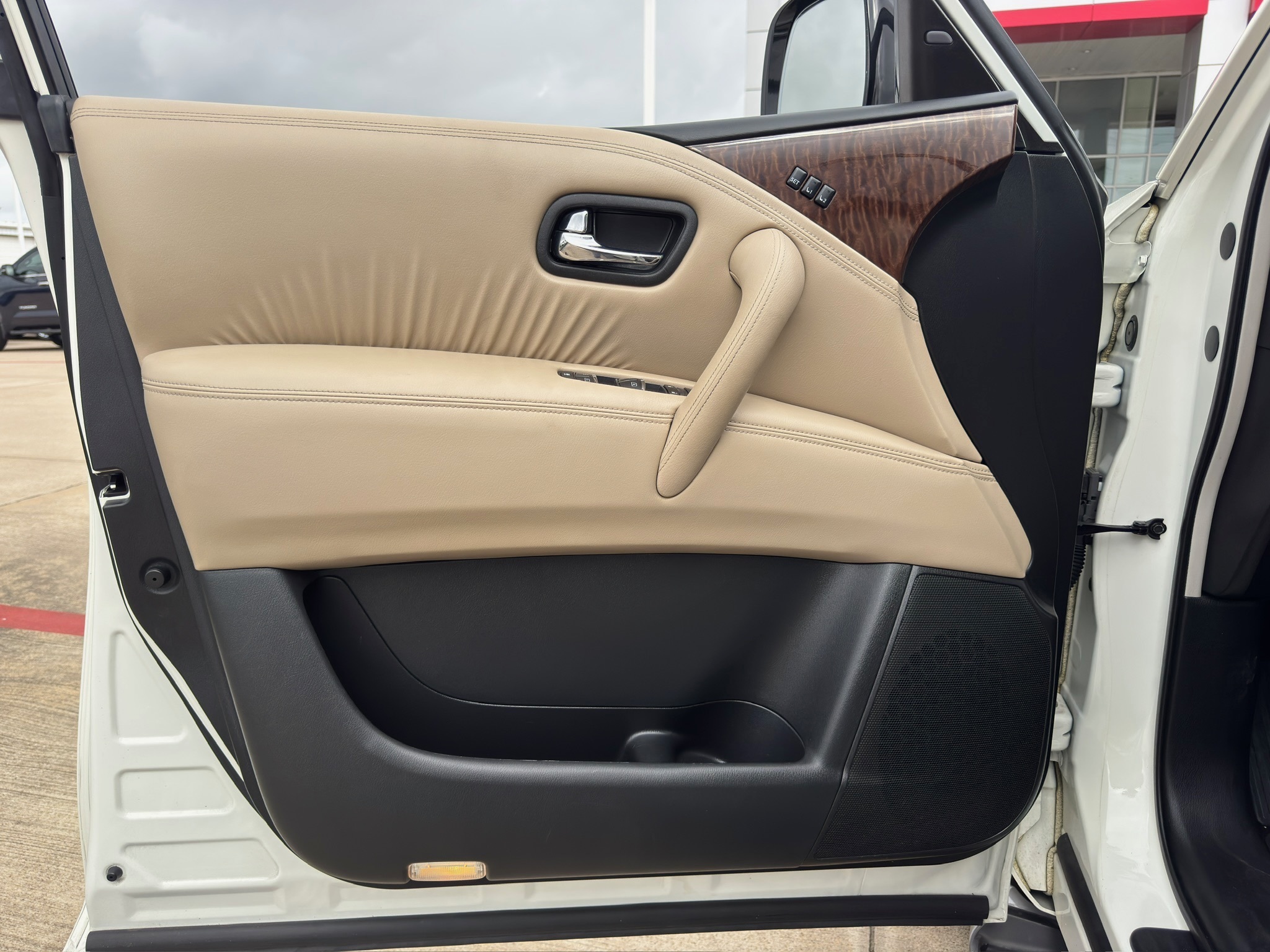 2020 Nissan Armada SL White at Bayway Cadillac of The Woodlands