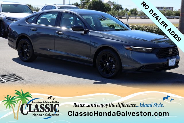 2025 Honda Accord SE Gray at Shottenkirk Kia Fort Bend
