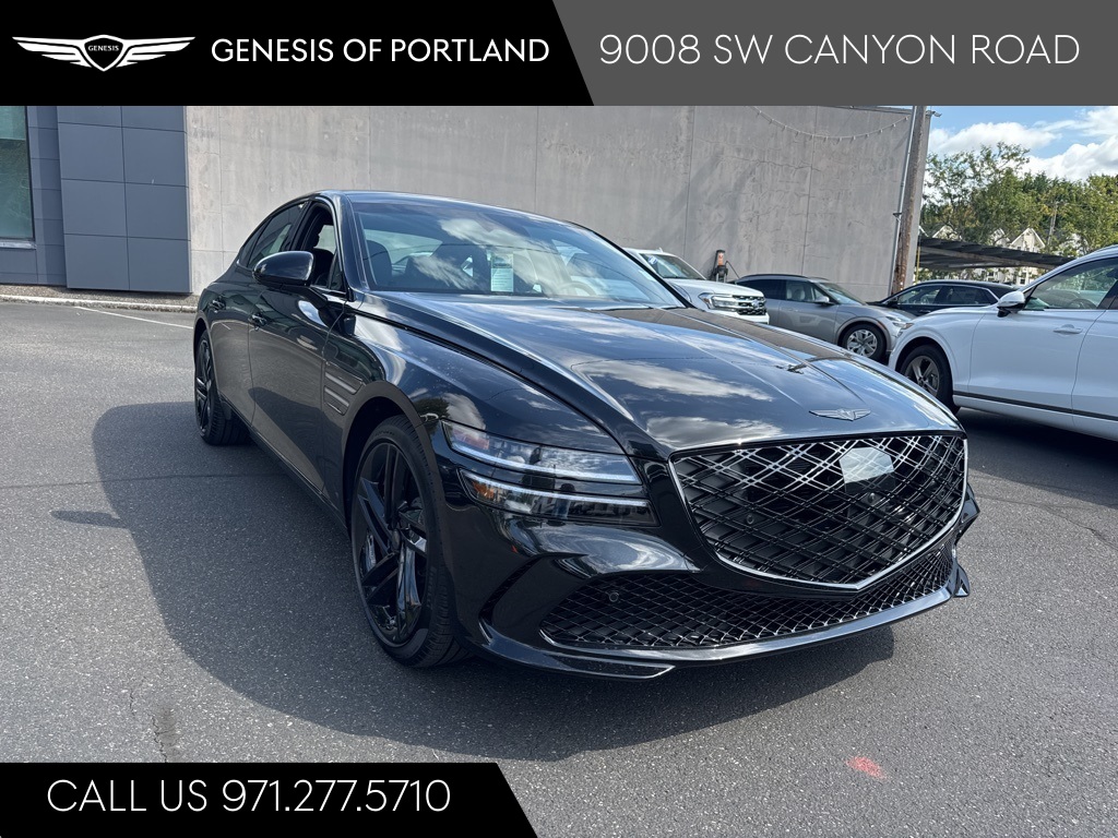 2026 Genesis G80 3.5T Prestige Black AWD