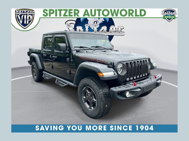 Black Clearcoat 2020 Jeep Gladiator Rubicon Crew Cab 4WD Pickup Truck Four-Wheel Drive 8-Speed Automatic