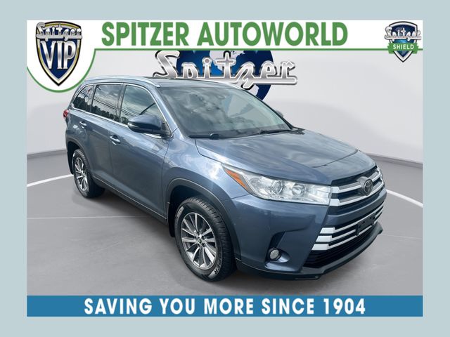 Shoreline Blue Pearl 2019 Toyota Highlander SUV / Crossover All-Wheel Drive 8-Speed Automatic