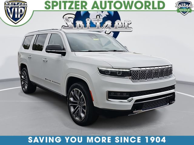Bright White Clearcoat 2025 Jeep Grand Wagoneer SUV / Crossover Four-Wheel Drive 8-Speed Automatic