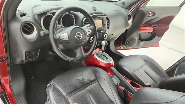 2013 Nissan Juke SL Red at Gullo Toyota