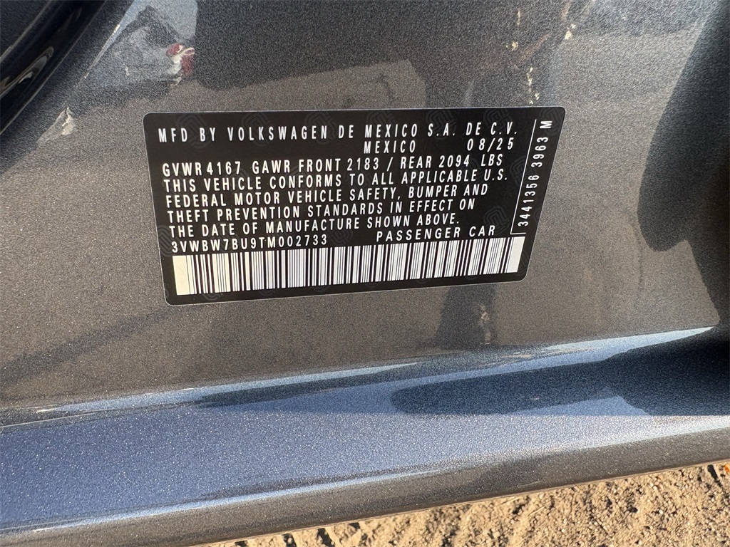 2026 Volkswagen Jetta 1.5T Sport Gray at DeMontrond Automotive Group