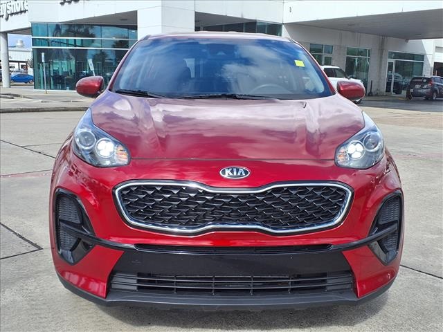 2021 Kia Sportage LX Red at DeMontrond Ford