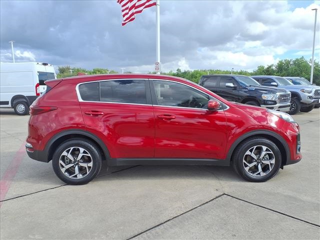 2021 Kia Sportage LX Red at DeMontrond Ford