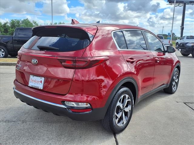 2021 Kia Sportage LX Red at DeMontrond Ford