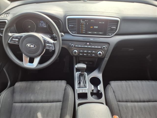 2021 Kia Sportage LX Red at DeMontrond Ford