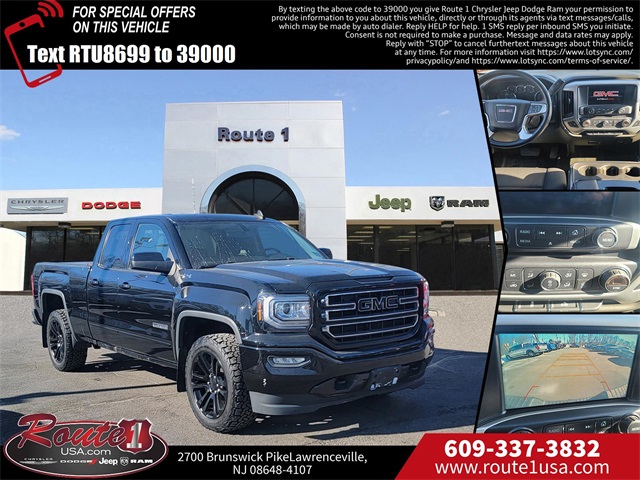 2017 GMC Sierra 1500 SLE Double Cab 4WD