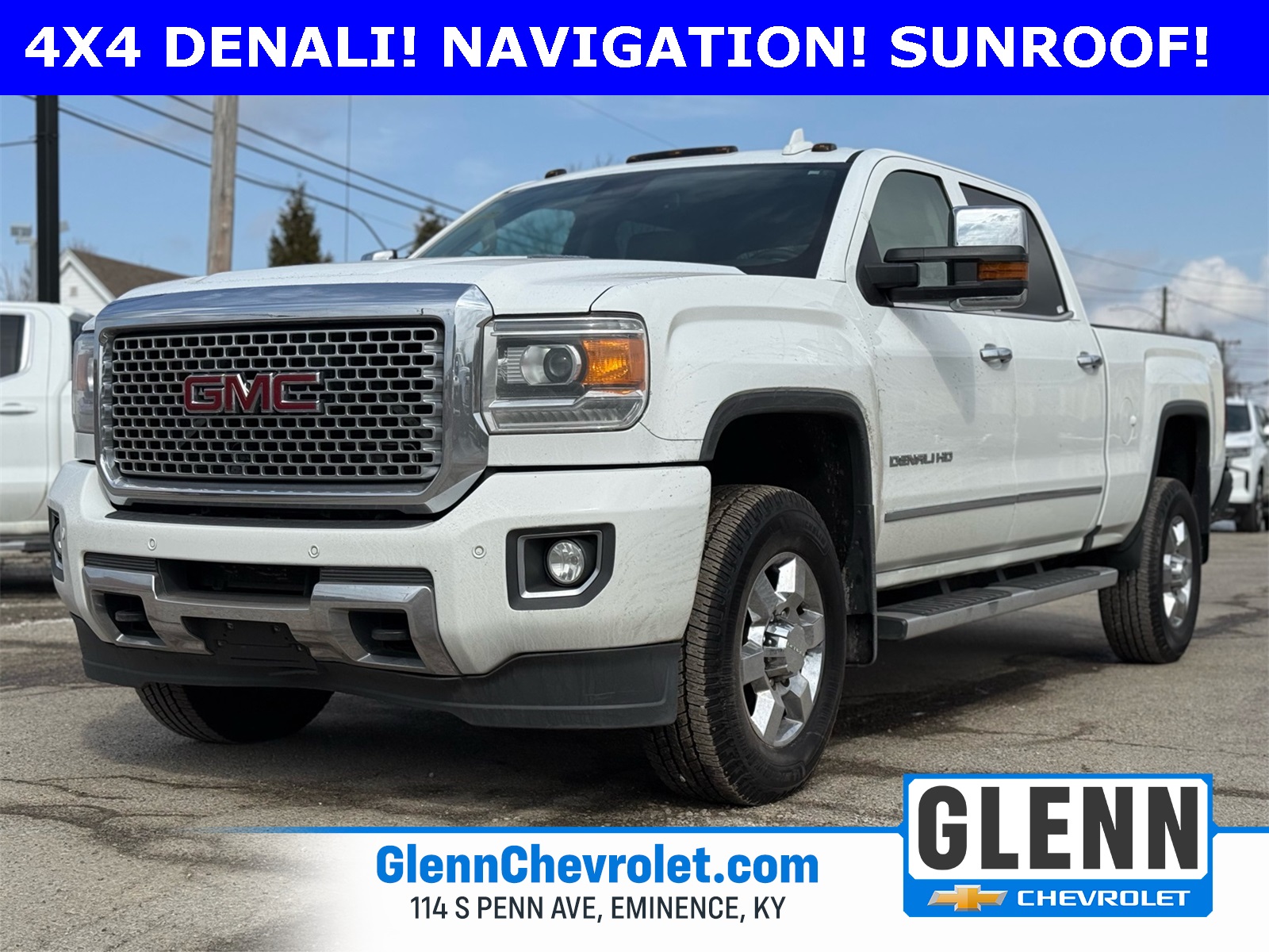 2016 GMC Sierra 2500HD Denali Crew Cab SB 4WD