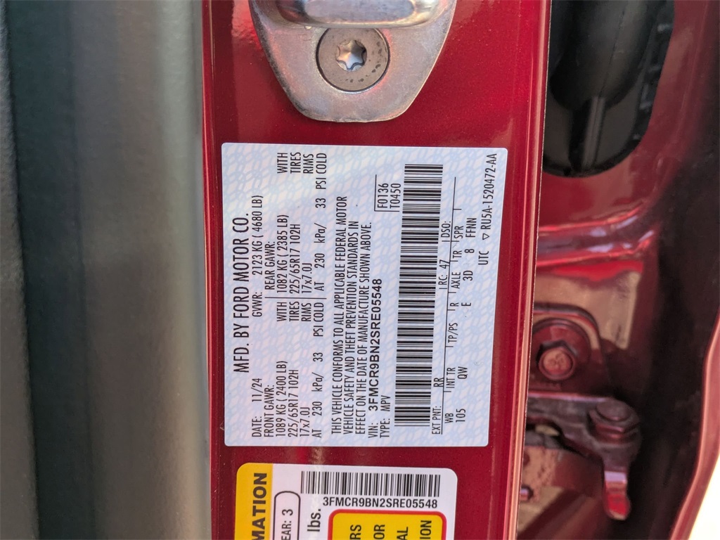 New 2025 Ford Bronco Sport For Sale in Findlay, OH