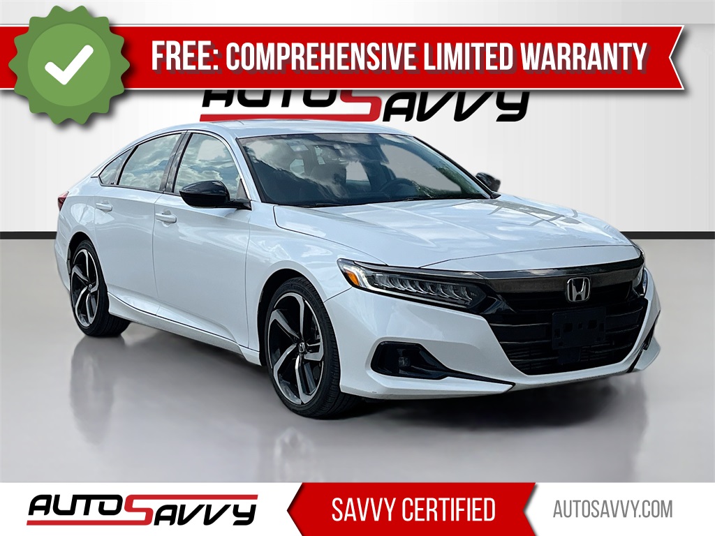 2022 Honda Accord Sport Special Edition White at Monument Chevrolet