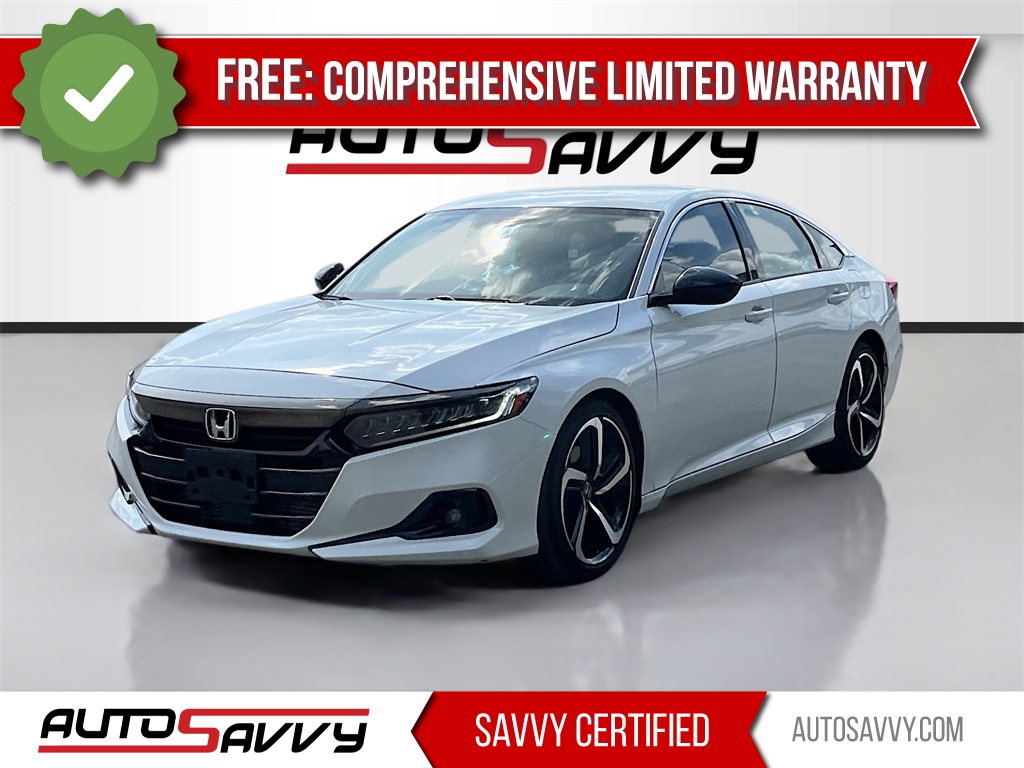 2022 Honda Accord Sport Special Edition White at Monument Chevrolet