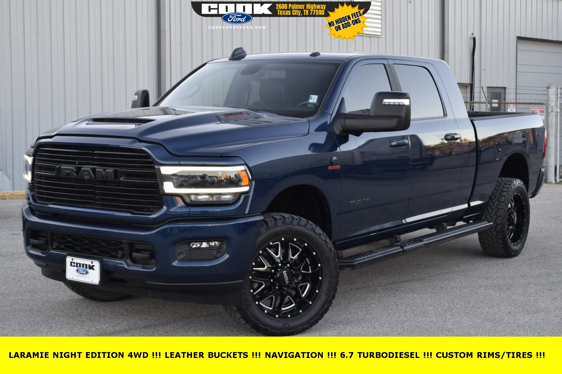 2024 Ram 2500 Laramie Blue at AutoSavvy Houston Southwest
