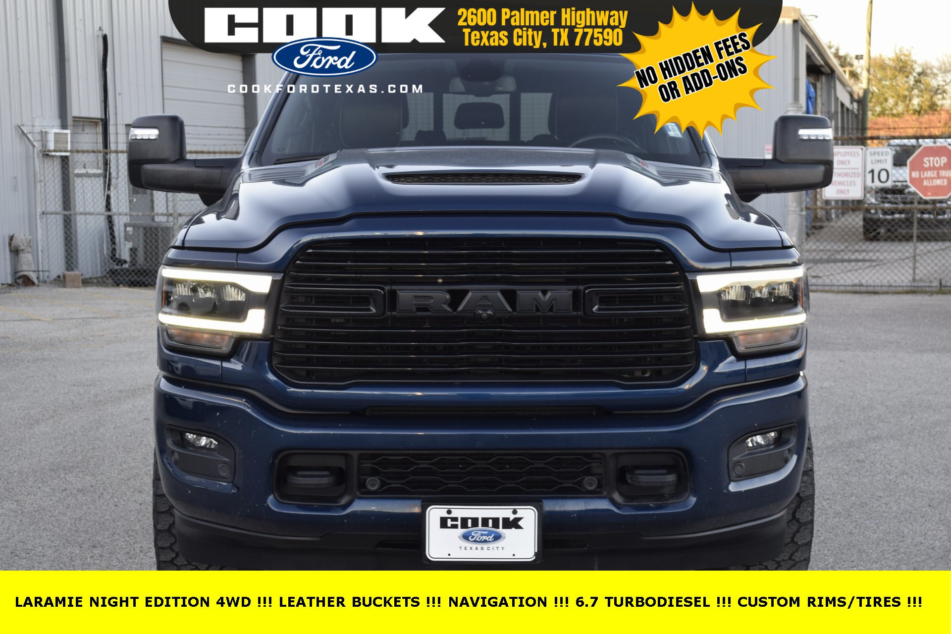 2024 Ram 2500 Laramie Blue at AutoSavvy Houston Southwest