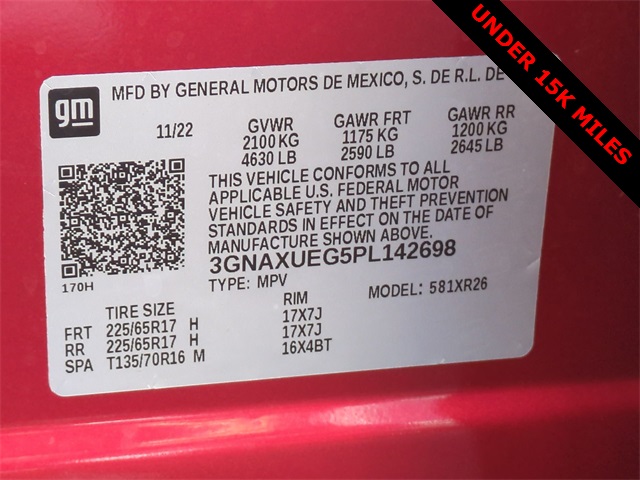 2023 Chevrolet Equinox LT for sale at PATRIOT CHEVROLET OF LIMERICK