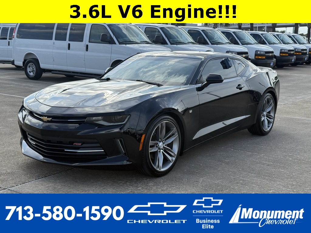 2018 Chevrolet Camaro 1LT Black at Victoria Chrysler Dodge Jeep Ram