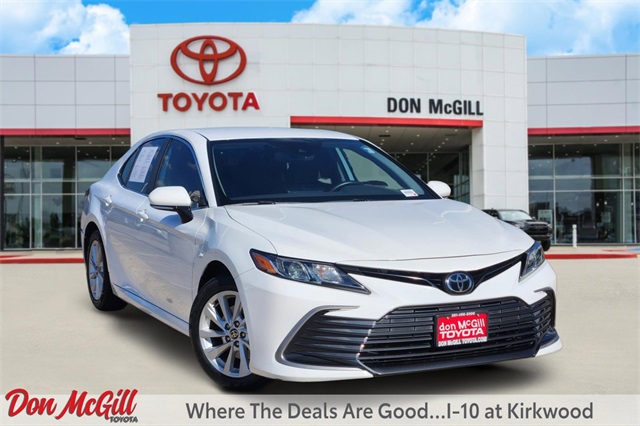 2024 Toyota Camry LE White at Tom Peacock Cadillac