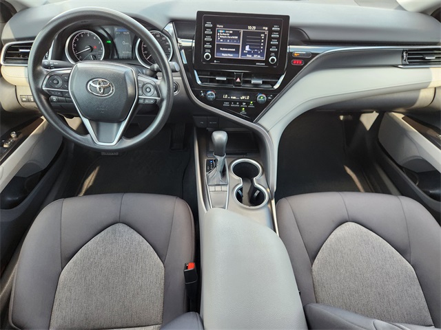 2024 Toyota Camry LE White at Tom Peacock Cadillac