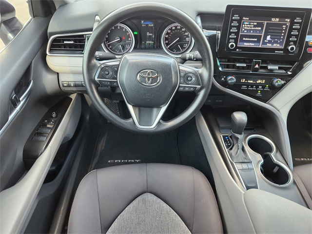 2024 Toyota Camry LE White at Tom Peacock Cadillac