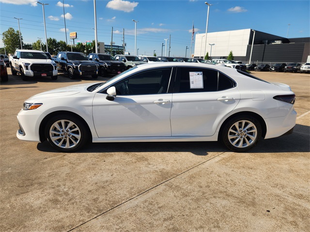 2024 Toyota Camry LE White at Tom Peacock Cadillac