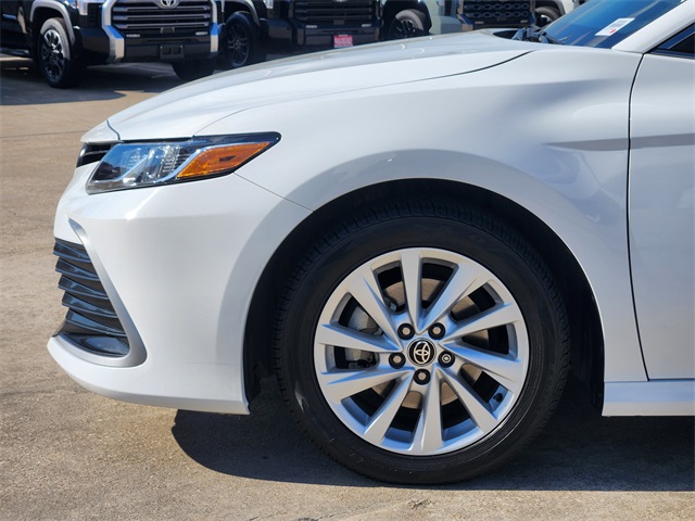 2024 Toyota Camry LE White at Tom Peacock Cadillac