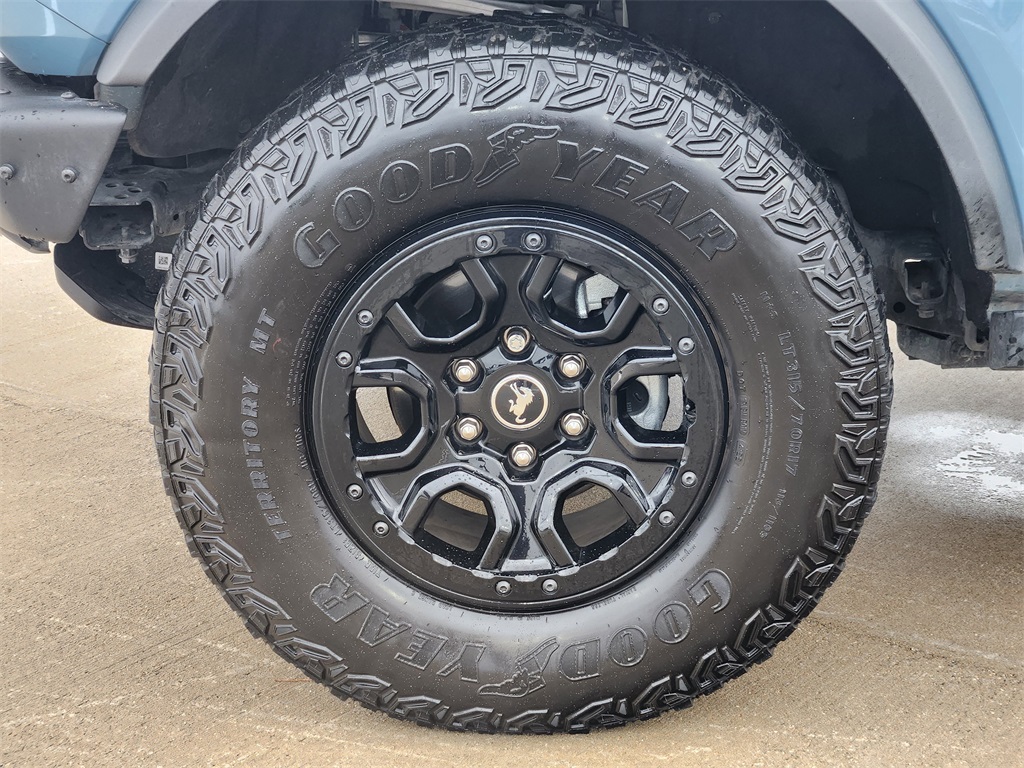 2023 Ford Bronco Wildtrak Blue at Classic Chevrolet Galveston