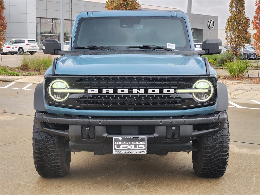 2023 Ford Bronco Wildtrak Blue at Classic Chevrolet Galveston
