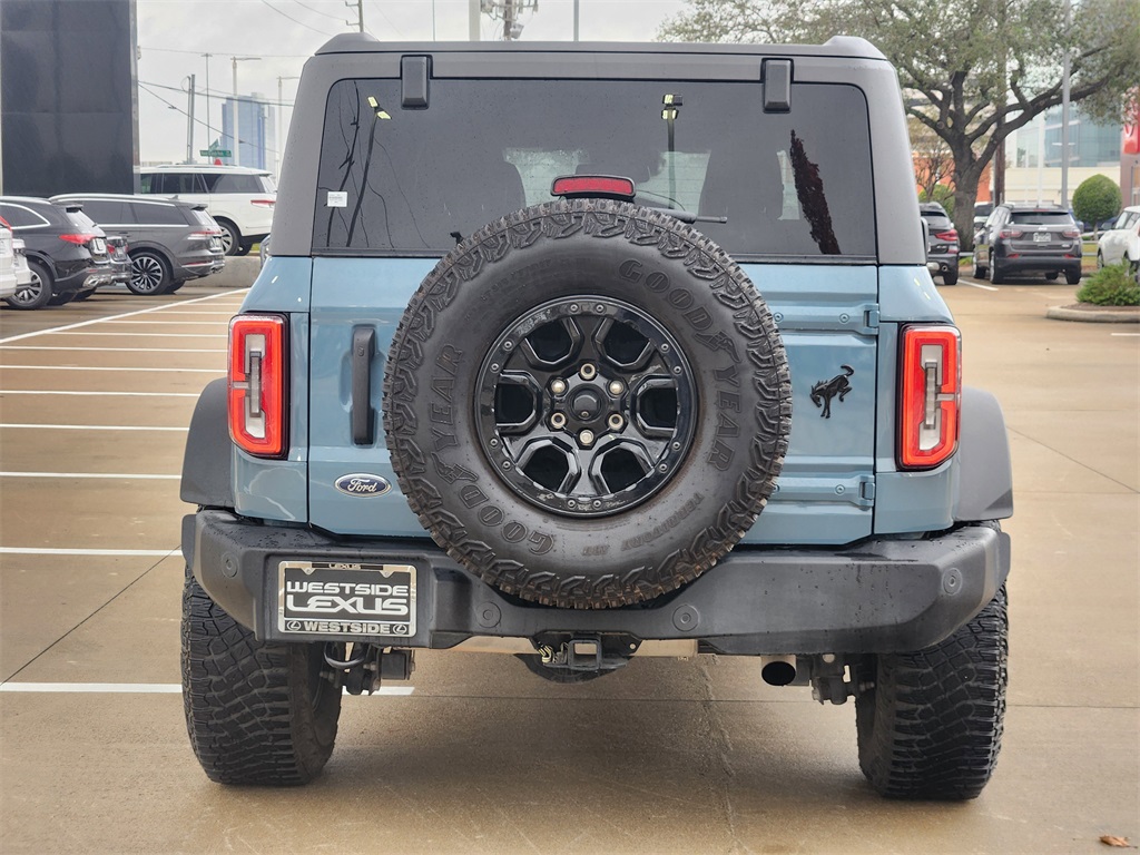 2023 Ford Bronco Wildtrak Blue at Classic Chevrolet Galveston