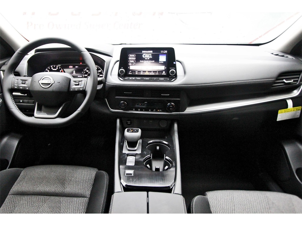 2026 Nissan Rogue SV White at South Houston Nissan