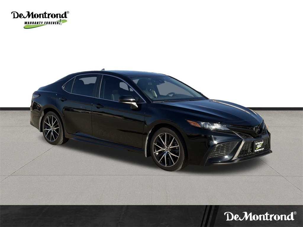 2021 Toyota Camry SE Nightshade Black at Emmons Autoplex