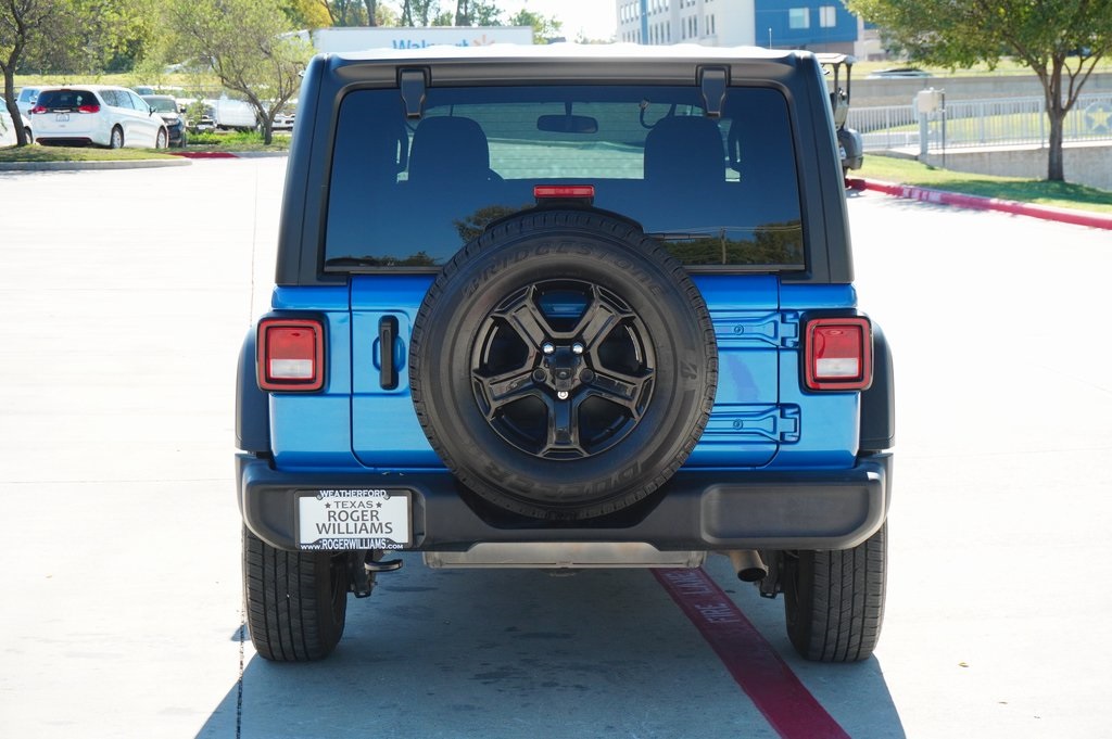 Used Car 2021 Jeep Wrangler  Unlimited Sport S For Sale Under $30,000 In Weatherford, Texas