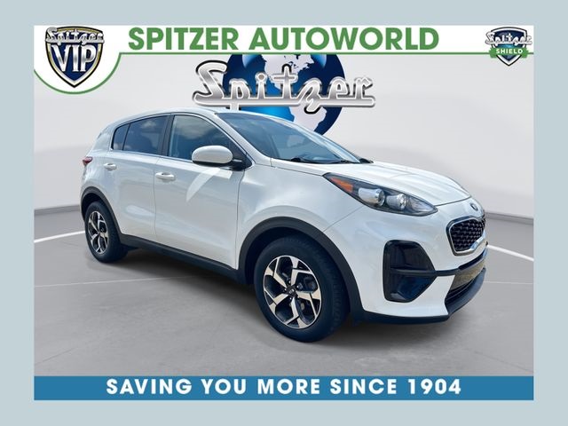 Clear White 2021 Kia Sportage SUV / Crossover Front-Wheel Drive Automatic