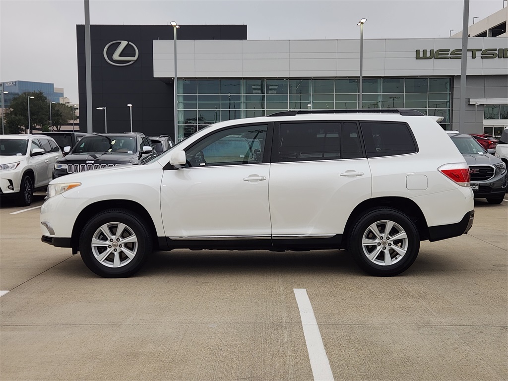 2011 Toyota Highlander SE White at Emmons Autoplex