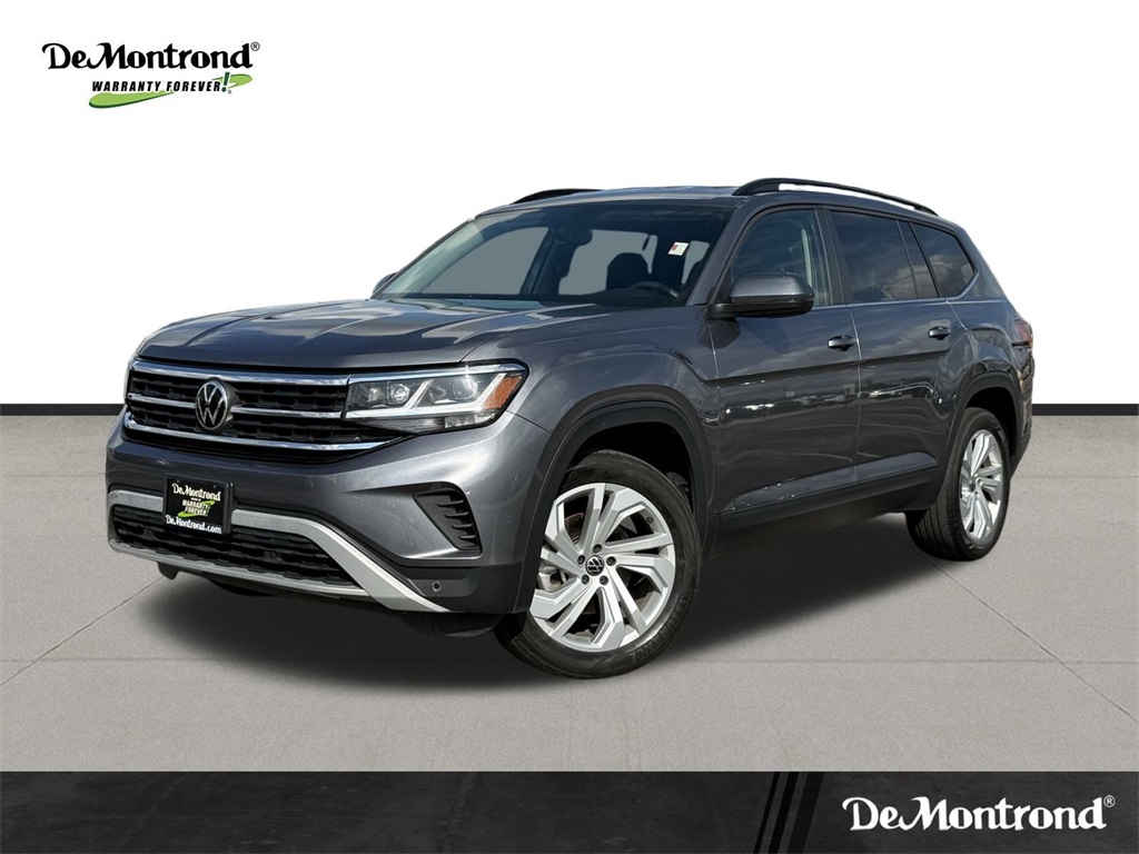 2022 Volkswagen Atlas 3.6L V6 SE w/Technology Gray at Monument Chevrolet